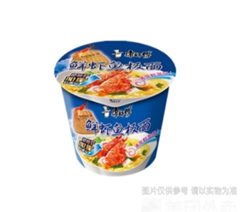 康师傅 鲜虾鱼板桶面 98g/桶