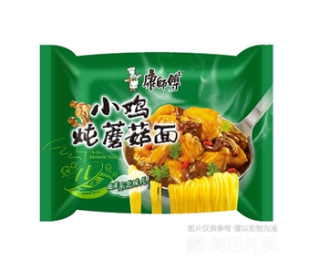 康师傅 小鸡炖蘑菇方便面 110g/袋