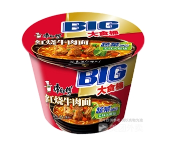 康师傅 红烧牛肉面 145g/桶
