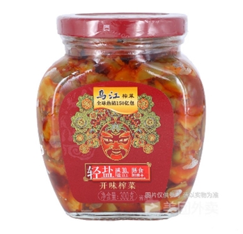 乌江 开味榨菜芯 300g/瓶