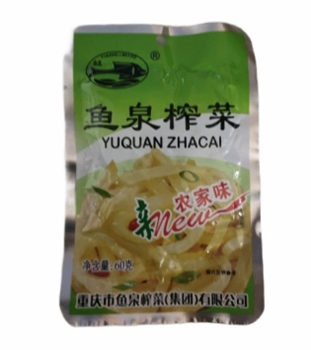 鱼泉榨菜60g