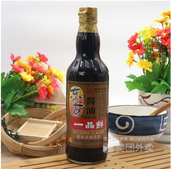 东古 一品鲜酱油 500ml/瓶