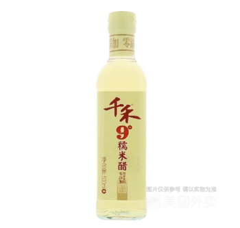 千禾 9糯米醋 500ml/瓶