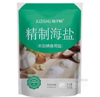 桔子树 精制海盐 400g/袋