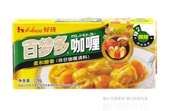 百梦多 咖喱微辣 100g/盒