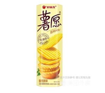 薯愿 香烤原味薯片 104g/盒