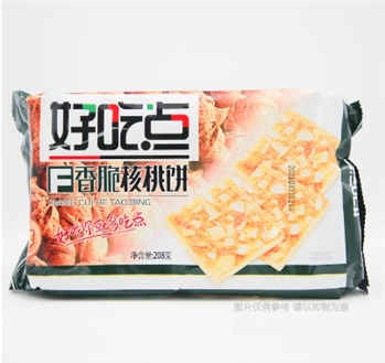 达利园 好吃点香脆核桃饼 208g/袋